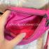 Chanel Fanny Pack Handbag Genuine Leather  Red