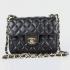 Chanel  Flap bags 1115 Black Lambskin Small Handbag