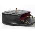 Chanel  Flap bags 1115 Black Lambskin Small Handbag