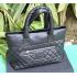 Chanel Coco Bags 48611 Black Lambskin Large Bags HM04063