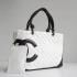 Chanel Cambon bags 9005 White Lambskin Ladies Bag