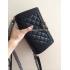 Replica Chanel 2way Calfskin Black Handbag