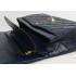 Chanel 48102 Blue Lambskin Medium HM04244