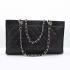 Chanel Shopping bags 36087 Black Lambskin Ladies