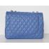 Chanel  Flap bags 1114 Blue Medium Ladies Handbags