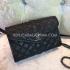 Cheap Chanel 2way Snakeskin Purse  Black