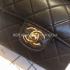 Chanel Handbag Black Lambskin