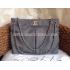 Chanel Handbag Nylon Gray