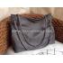 Chanel Handbag Nylon Gray