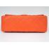 Cheap Chanel  Flap bags 01116 Orange HandBags Ladies