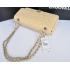 Cheap Chanel A1112 Apricot Lambskin 2way