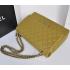 Replica Chanel 47600 Green Lambskin Ladies Bag