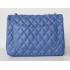 Chanel  Flap bags 1113 Blue Medium Ladies Handbags