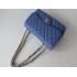 Chanel  Flap bags 1113 Blue Medium Ladies Handbags