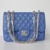 Chanel  Flap bags 1113 Blue Medium Ladies Handbags