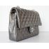 Chanel  Flap bags 01112 Grey Lambskin Ladies Bags