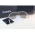 Chanel Gold Oval Sunglass Replica