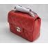 Replica Chanel  Flap bags 1115 Red Cross Body Bag Ladies