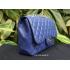 Chanel  Flap bags 51113 Blue Cow Leather Medium Handbag