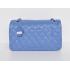 Chanel 2.55 Reissue Flap 2112 Blue Lambskin Cross Body Bag