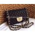 Chanel Shoulder Bag Genuine Leather New Arrival Black  Flap