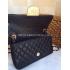 Chanel Shoulder Bag Genuine Leather New Arrival Black  Flap