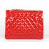 Quality Chanel 01116 Red Medium 2way