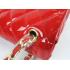 Quality Chanel 01116 Red Medium 2way