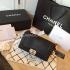 Chanel Black Le Boy Snakeskin Shoulder Bag