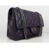 Replica Chanel 2.55 Reissue Flap 47788 Purple Leather Cross Body Bag