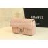 Replica Chanel Handbag Lattice Stripe Apricot  Flap Calfskin