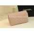 Replica Chanel Handbag Lattice Stripe Apricot  Flap Calfskin