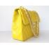 Chanel  Flap bags 1114 Yellow Lambskin Medium Bag