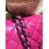 Quality Chanel Handbag Silver Chain Red  Flap Lambskin Replica