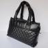 Chanel Coco bags 48620 Black Lambskin Ladies Handbags Replica