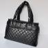 Chanel Coco bags 48620 Black Lambskin Ladies Handbags Replica