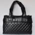 Chanel Coco bags 48620 Black Lambskin Ladies Handbags Replica