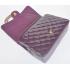 Chanel  Flap bags 28600 Purple Enamel Cross Body Bag Replica