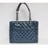 Chanel Shopping bags 20995 Blue Enamel Ladies Handbag