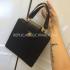 Chanel Leather Handbag  Black