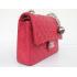 Quality Chanel  Flap bags 01112A Red Cross Body Bag Ladies