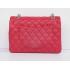 Quality Chanel  Flap bags 01112A Red Cross Body Bag Ladies