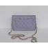 Replica Chanel Mini bags 33814 Purple 2way Ladies