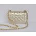 Cheap Chanel  Flap bags 1115 Gold Lambskin Small Bag