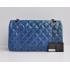 Chanel 2.55 Reissue Flap 35944 Blue Crocodile Cross Body Bag