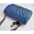 Chanel 2.55 Reissue Flap 35944 Blue Crocodile Cross Body Bag