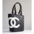 Cheap Chanel Cambon Bags 9004 Black Lambskin Ladies Bag HM06707