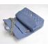 Cheap Chanel  Flap bags 1112 Blue Cow Leather Cross Body Bag