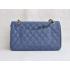 Cheap Chanel  Flap bags 1112 Blue Cow Leather Cross Body Bag