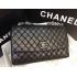 Chanel Handbag Black Calfskin Reissue 2.55